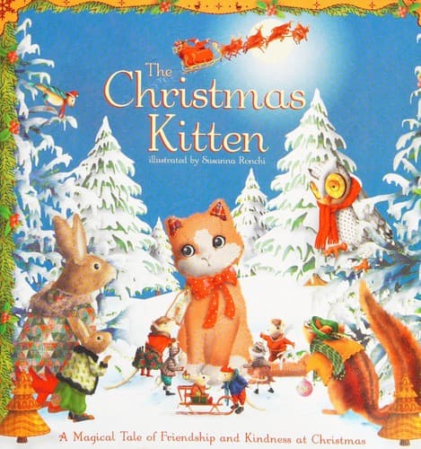 Tapa de The Christmas kitten