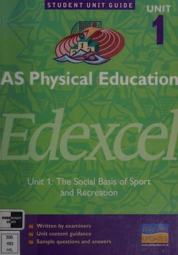 Tapa de AS physical education