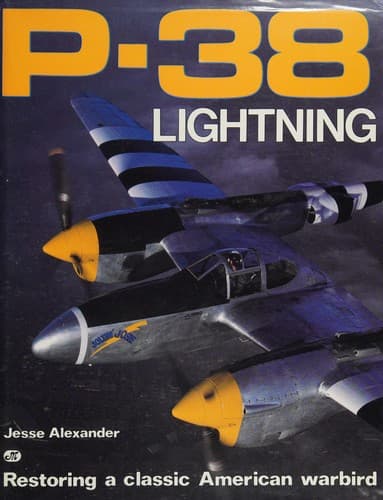 Tapa de P-38 Lightning