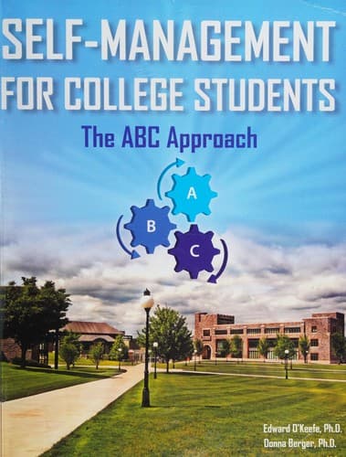 Tapa de Self-management for college students