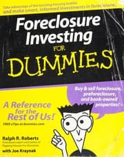 Tapa de Foreclosure Investing For Dummies