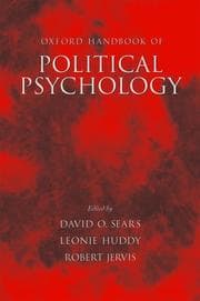 Tapa de Oxford handbook of political psychology