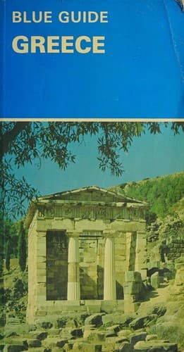 Tapa de Blue Guide Greece