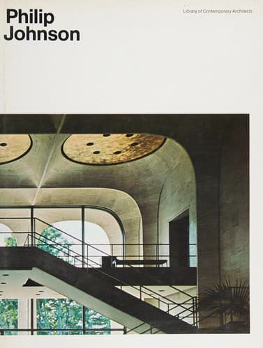 Tapa de Philip Johnson.