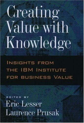 Tapa de Creating Value with Knowledge