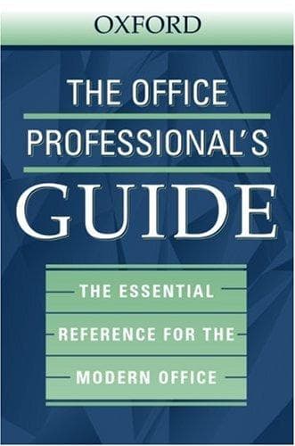 Tapa de The Office Professional's Guide