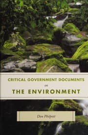 Tapa de Critical Government Documents on the Environment