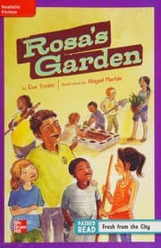 Tapa de Reading Wonders Leveled Reader Rosa's Garden