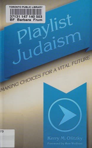 Tapa de Playlist Judaism