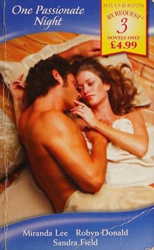 Tapa de One Passionate Night