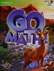 Tapa de Go Math!: Student Edition Chapter 13 Grade 6 2015
