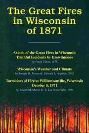 Tapa de The Great Fires in Wisconsin of 1871