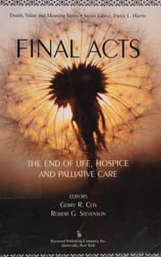 Tapa de Final Acts : The End of Life Hospice and Palliative Care