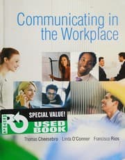 Tapa de Communicating in the workplace