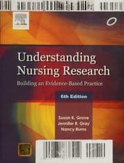 Tapa de UNDERSTANDING NURSING RESEARCH,6E
