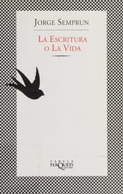 Tapa de LA Escritura O LA Vida/Writing of Life
