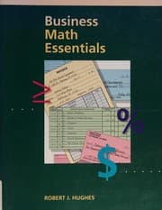 Tapa de Business math essentials