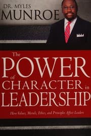 Tapa de Power of Character in Leadership
