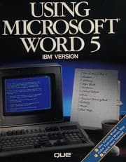 Tapa de Using Microsoft Word 5