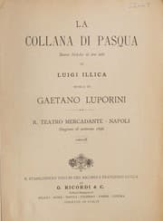 Tapa de La collana di Pasqua