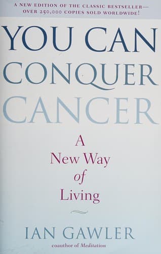 Tapa de You can conquer cancer