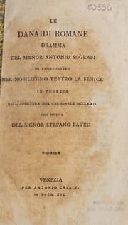Tapa de Le Danaidi romane