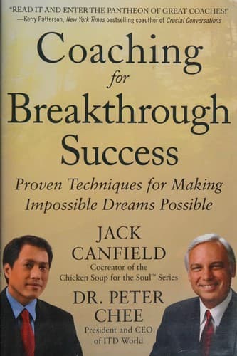 Tapa de Coaching for breakthrough success