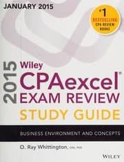 Tapa de Wiley CPAexcel exam review study guide January 2015