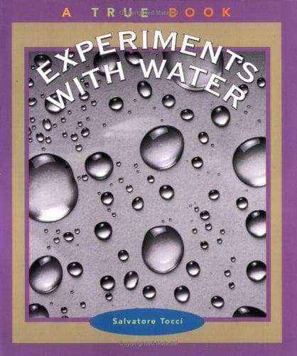 Tapa de Experiments With Water (True Books)