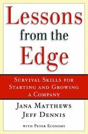 Tapa de Lessons from the edge