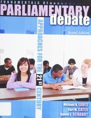Tapa de Fundamentals of Parliamentary Debate
