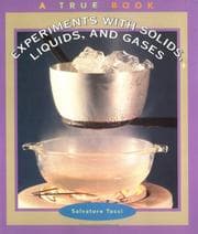 Tapa de Experiments With Solids, Liquids, and Gases