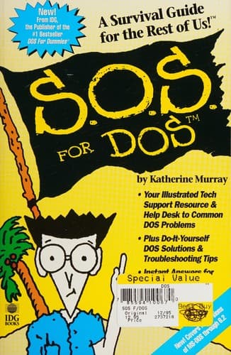 Tapa de S.O.S. for DOS