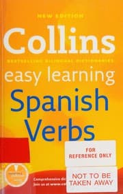 Tapa de Collins Spanish verbs