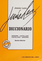 Tapa de Diccionario Qheshwa Catellano