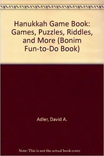 Tapa de Hanukkah game book
