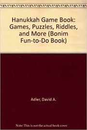 Tapa de Hanukkah game book