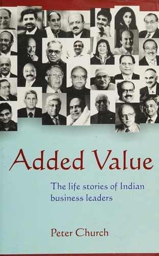Tapa de Added value
