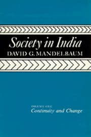 Tapa de Society in India: Volume 1