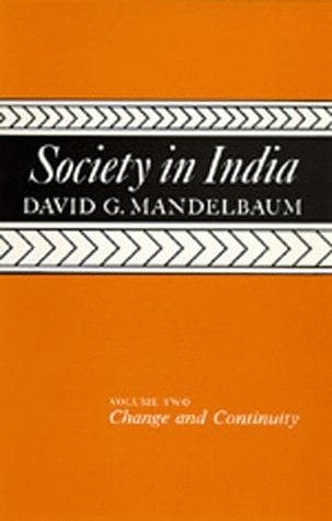 Tapa de Society in India: Volume 2