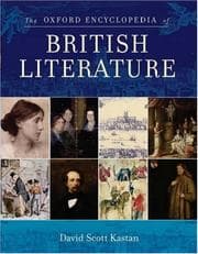 Tapa de The Oxford Encyclopedia of British Literature