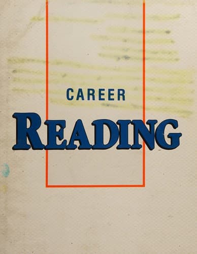 Tapa de Career Rdg