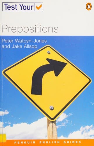 Tapa de Test your prepositions