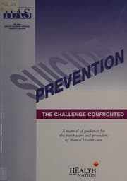 Tapa de Suicide prevention
