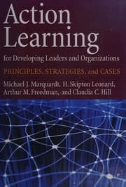 Tapa de Action learning for developing leaders and organizations