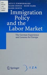 Tapa de Immigration policy and the labor market