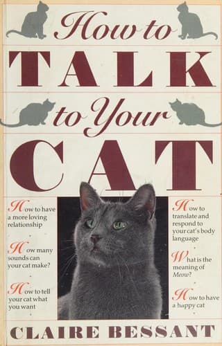 Tapa de How to talk to your cat
