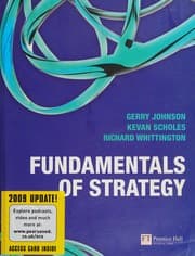 Tapa de Fundamentals of strategy