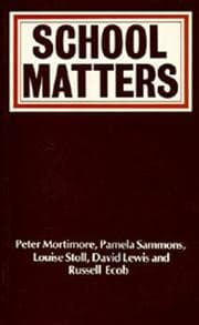 Tapa de School Matters
