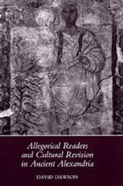 Tapa de Allegorical readers and cultural revision in ancient Alexandria